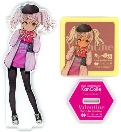 C.Cappellini Valentine Mode Acrylic Stand Set - KanColle