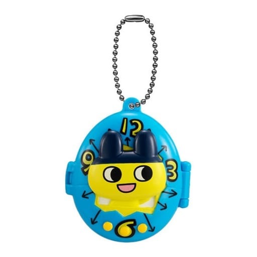 Mametchi Case Blue Tamagotchi Swing Case Keychain