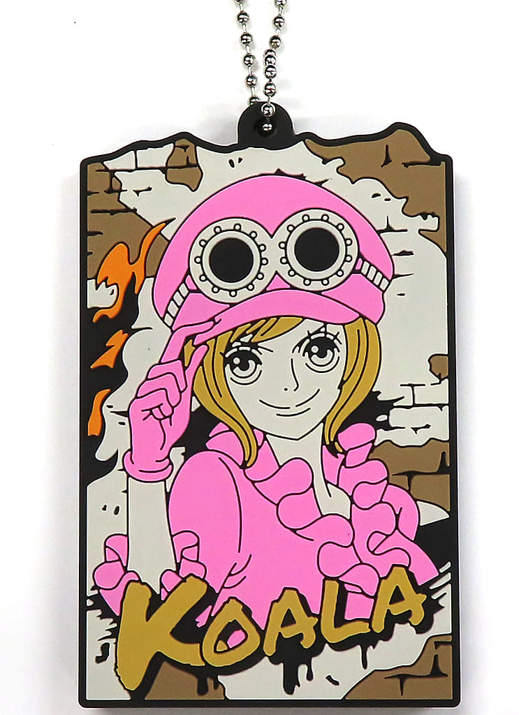 Koala Connecting Rubber Stand Collection Keychain - ONE PIECE Revolution of the Flame Ichiban Kuji H Prize, 8 cm