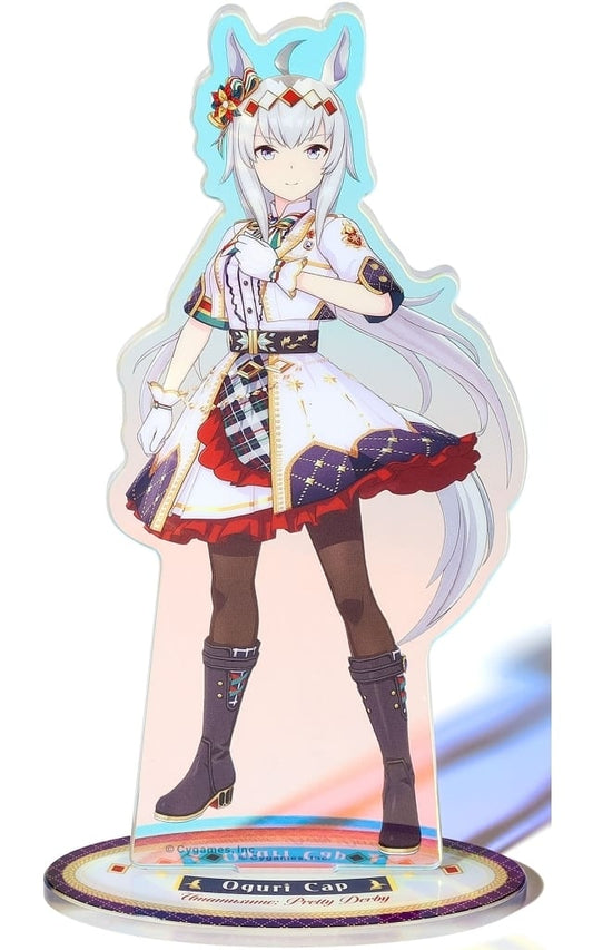 Oguri Cap Vol.2 'Kiseki no Shiroboshi' Aurora Acrylic Stand - Movic - Approx. 17×9cm - Pre-owned (Umamusume Pretty Derby)