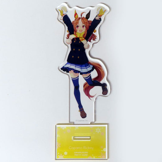 Copano Rickey Acrylic Stand - Umamusume Pretty Derby × 7-Eleven 3rd Anniversary Campaign Exclusive (Approx. H150mm × W65mm) - Pre-owned
