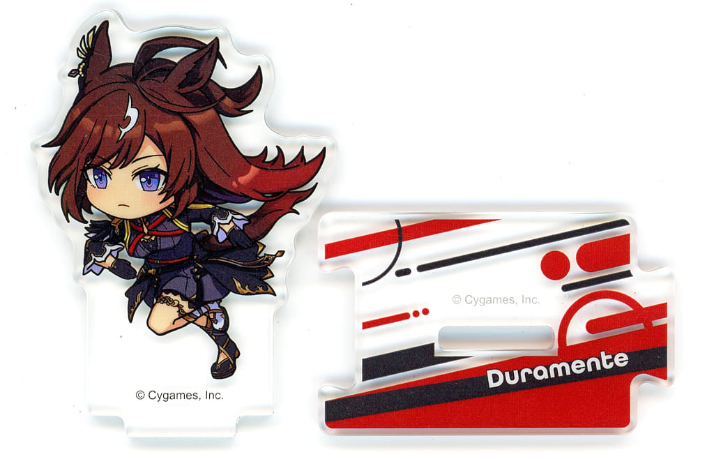 Duramente Acrylic Trading Stand (Seven-Eleven × Umamusume Pretty Derby 3rd Anniversary Campaign) — CDG | Approx. 60×50mm