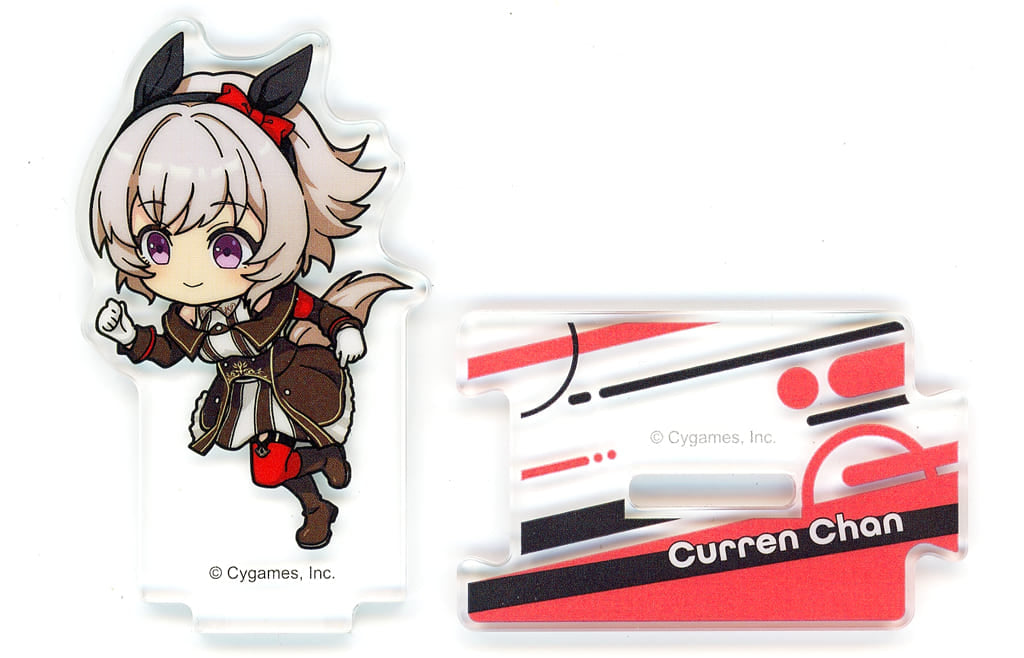 Curren Chan Acrylic Trading Stand - Umamusume Pretty Derby × 7-Eleven 3rd Anniversary Exclusive (CDG, H60×W50mm) - Pre-owned