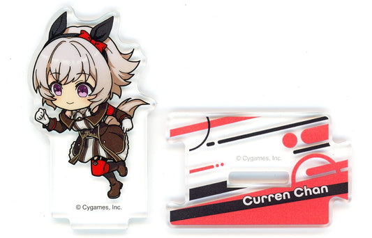 Curren Chan Acrylic Trading Stand - Umamusume Pretty Derby × 7-Eleven 3rd Anniversary Exclusive (CDG, H60×W50mm) - Pre-owned