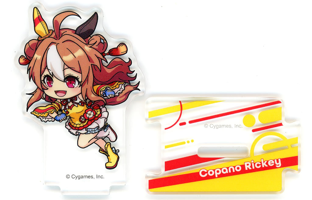 Copano Rickey Acrylic Trading Stand - Umamusume Pretty Derby × 7-Eleven 3rd Anniversary Campaign Exclusive (Approx. 60×50mm, CDG, Seven-Eleven & Seven Net Limited)