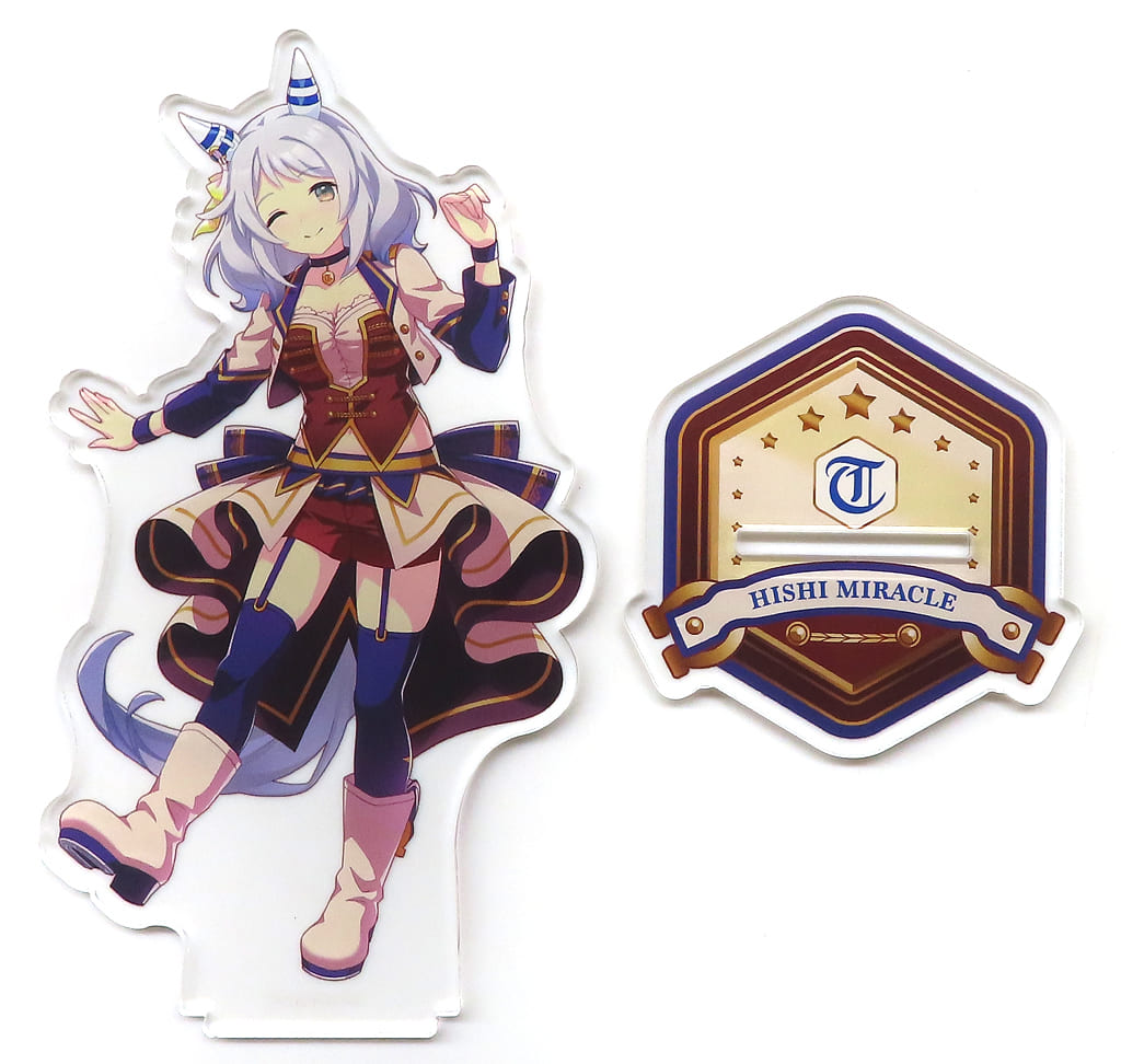 Hishi Miracle Acrylic Stand (Starting Future Ver.) - Umamusume Pretty Derby - Cygames - 14.5cm - Pre-owned