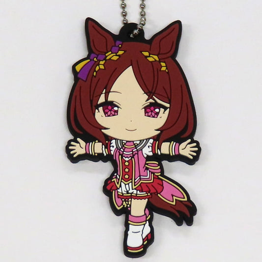 Sakura Laurel Rubber Mascot Kyun-Chara Illustrations - Ichiban Kuji Uma Musume Pretty Derby 8th Series I Prize (Approx. 60mm) - BANDAI SPIRITS