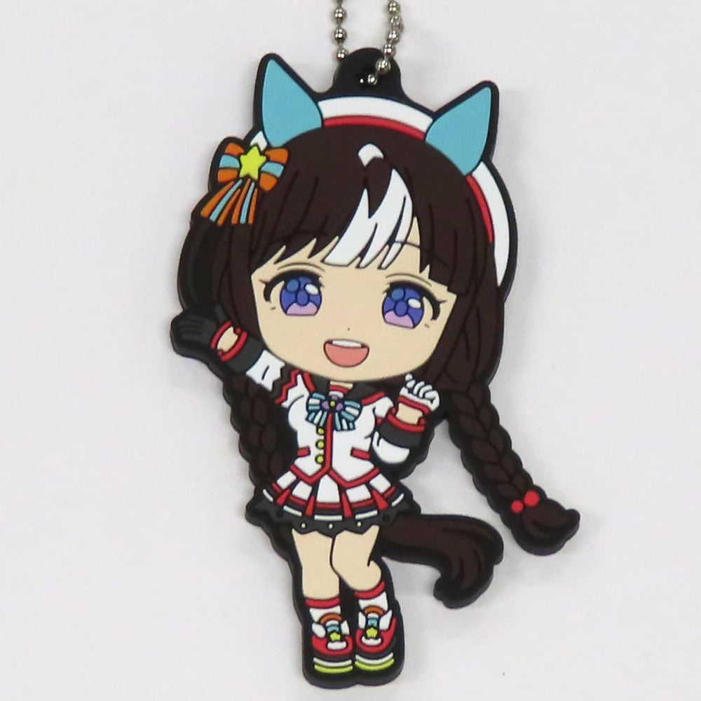 Hokko Tarumae Rubber Mascot Kyun-Chara Illustrations - Ichiban Kuji Uma Musume Pretty Derby 8th Edition I Prize (Approx. 60mm)