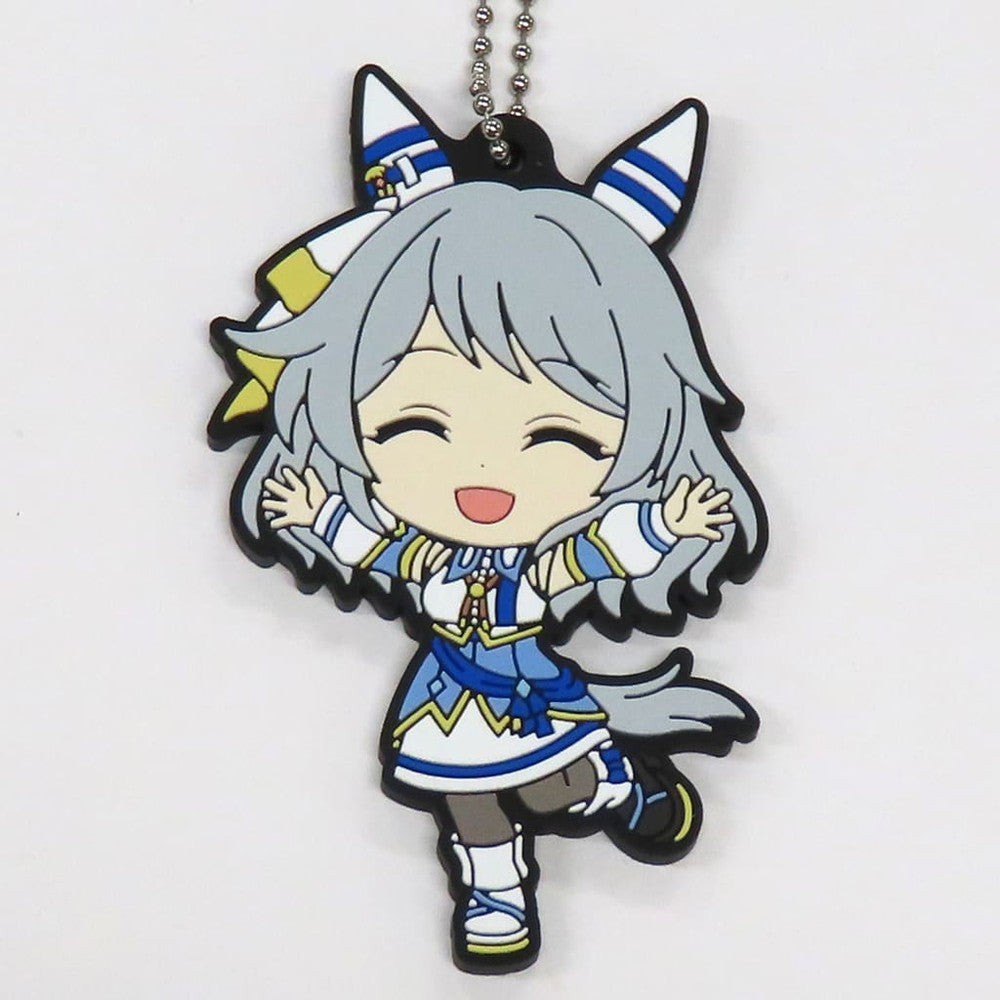 Hishi Miracle Rubber Mascot Kyun-Chara Illustrations - Ichiban Kuji Uma Musume Pretty Derby 8 - Prize I (BANDAI SPIRITS, ~60mm, Pre-owned)