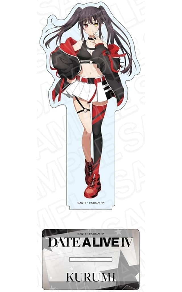 Kurumi Tokisaki Large Acrylic Stand - Date A Live IV (Cyber Street Ver., Pre-own