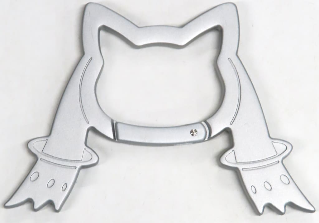 Kyubey Fashion Carabiner - Puella Magi Madoka Magica 10th Exhibition - Aniplex (Approx. 90 x 70 mm) (Pre-owned)