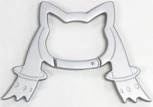 Kyubey Fashion Carabiner - Puella Magi Madoka Magica 10th Exhibition - Aniplex (Approx. 90 x 70 mm) (Pre-owned)