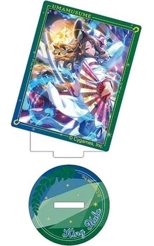 King Halo Acrylic Art Stand - Art Stand Collection Umamusume Pretty Derby B (Hasepro / Bandai) Pre-owned 77×64×3 mm