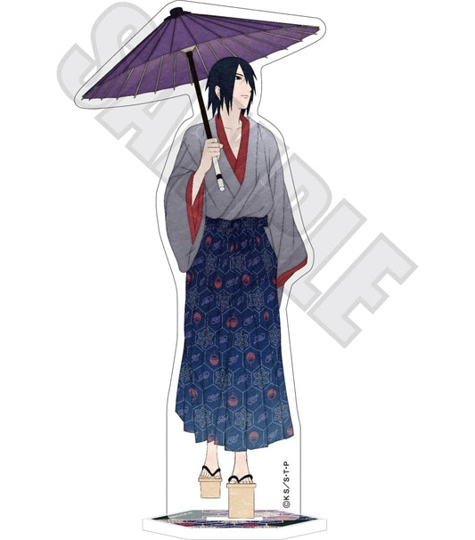 Sasuke Uchiha Acrylic Stand - BORUTO: NARUTO NEXT GENERATIONS - Hyakumonogatari ver. (KADOKAWA, Pre-owned, Approx. 4.5 x Approx. 45 x 50 x 3 mm)