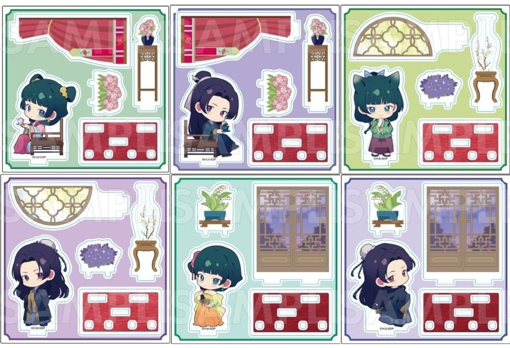 The Apothecary Diaries Chibi Acrylic Figure Set of 6