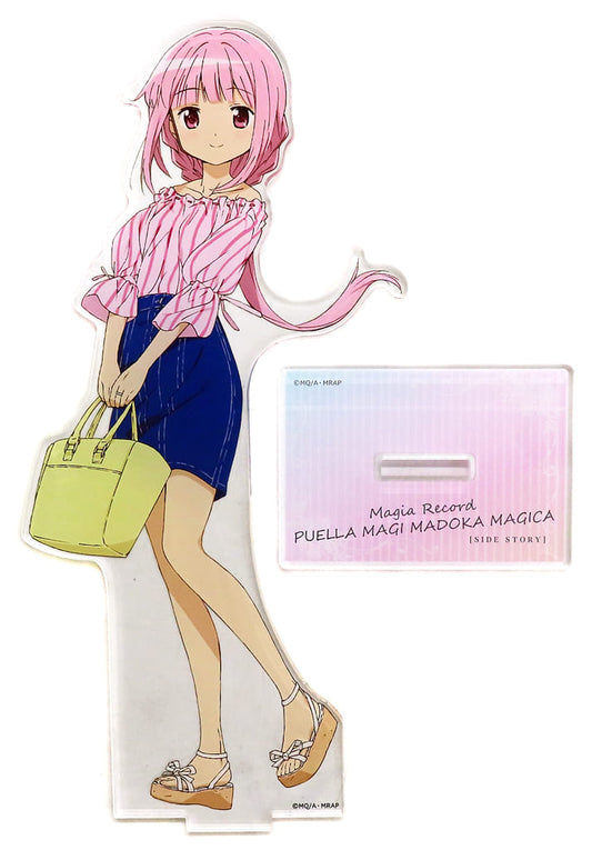 Iroha Tamaki Oversized Acrylic Stand - Puella Magi Madoka Magica Animega×Sofmap Limited Fair - Approx. 13 cm