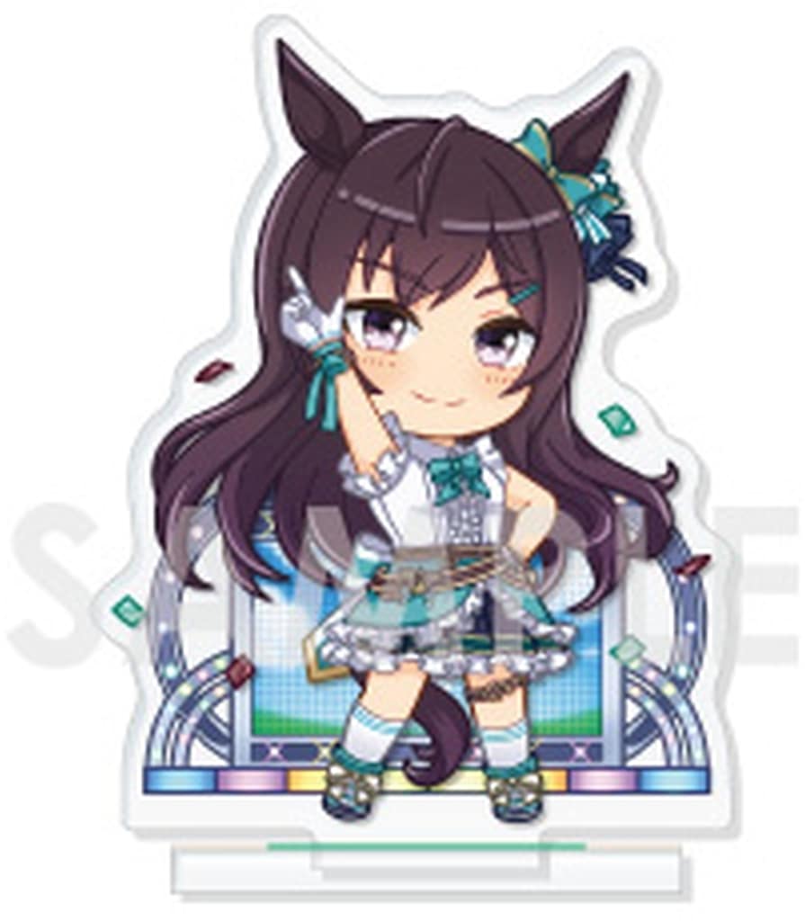 Mejiro Dober Acrylic Stand - Umamusume Pretty Derby Charafyuu Acrylic Stand - Umapyoi Densetsu Vol.6 (Sol International, H75mm)