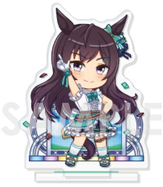 Mejiro Dober Acrylic Stand - Umamusume Pretty Derby Charafyuu Acrylic Stand - Umapyoi Densetsu Vol.6 (Sol International, H75mm)