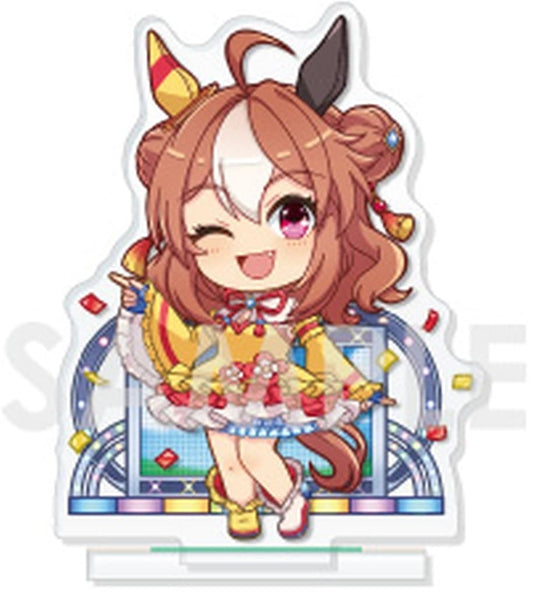 Copano Rickey Acrylic Stand - Umamusume Pretty Derby Charafiyu Acrylic Stand “Umapyoi Densetsu” Vol.6 (Sol International, ~75mm)