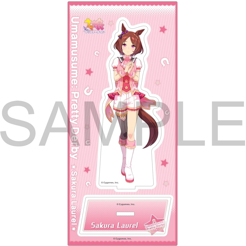 Sakura Laurel Acrylic Stand Vol.11 - Umamusume Pretty Derby (Movic) Approx 13×7cm - Pre-owned