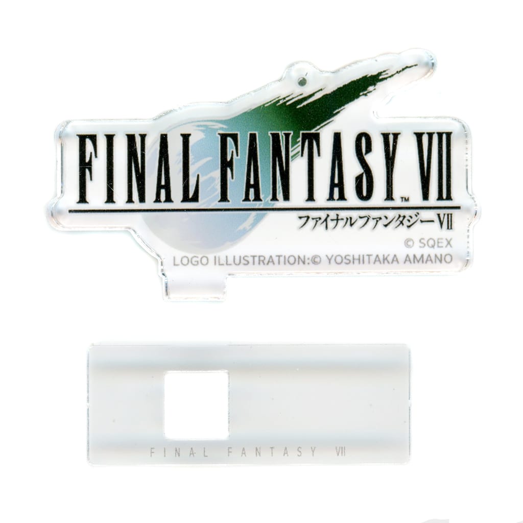 FINAL FANTASY VII Logo Acrylic Stand A Prize