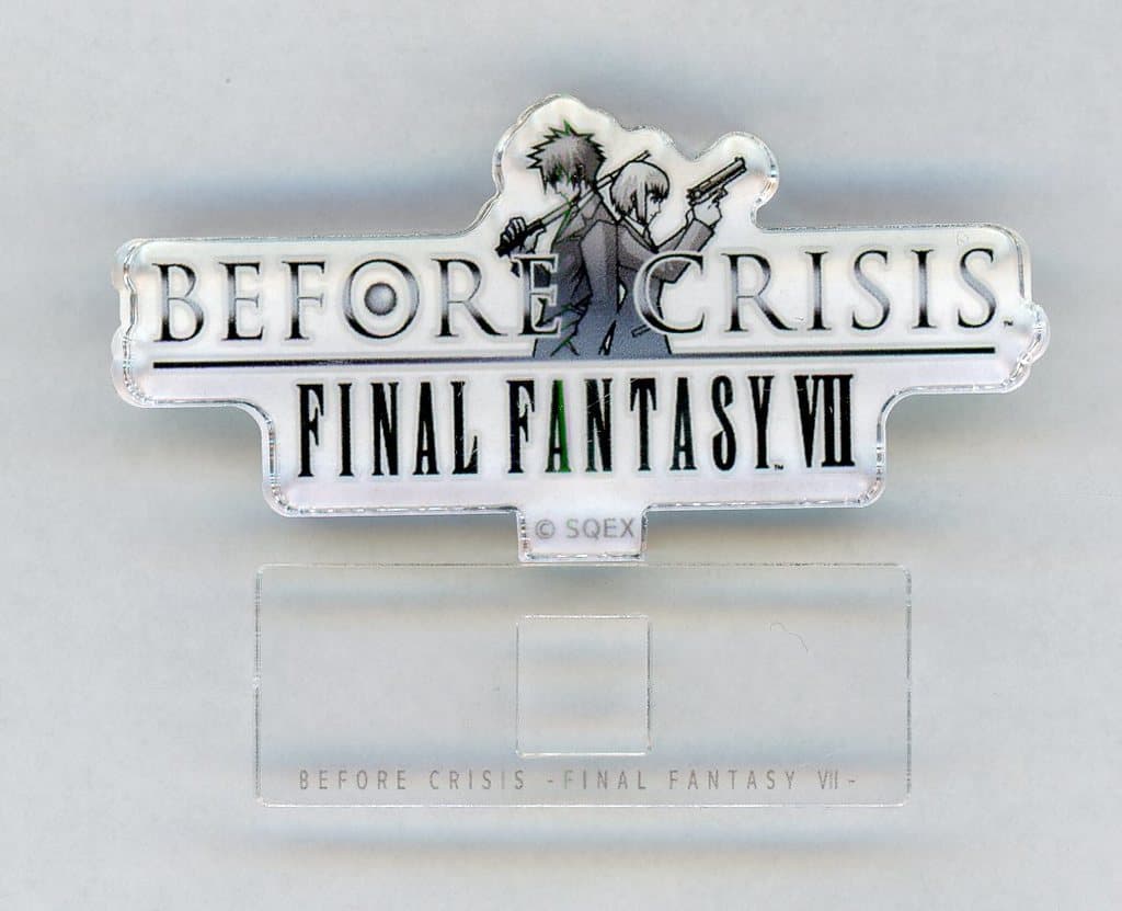 Before Crisis: Final Fantasy VII Logo Acrylic Stand