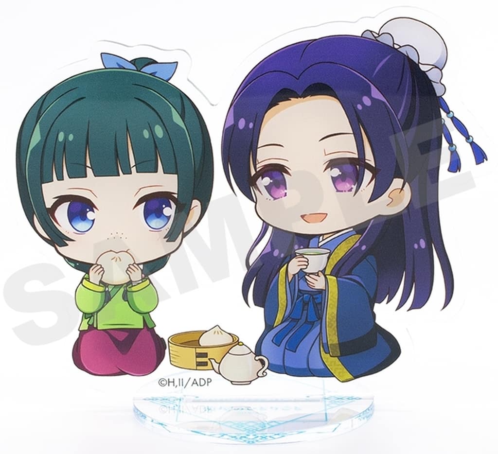 Maomao & Jinshi (Tea Party) Acrylic Figure Stand - The Apothecary Diaries