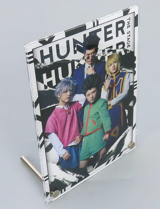 Gon Freecss, Killua Zoldyck, Kurapika & Leorio Paradinight B6 Acrylic Panel A - HUNTER×HUNTER THE STAGE 2 (Pre-owned)