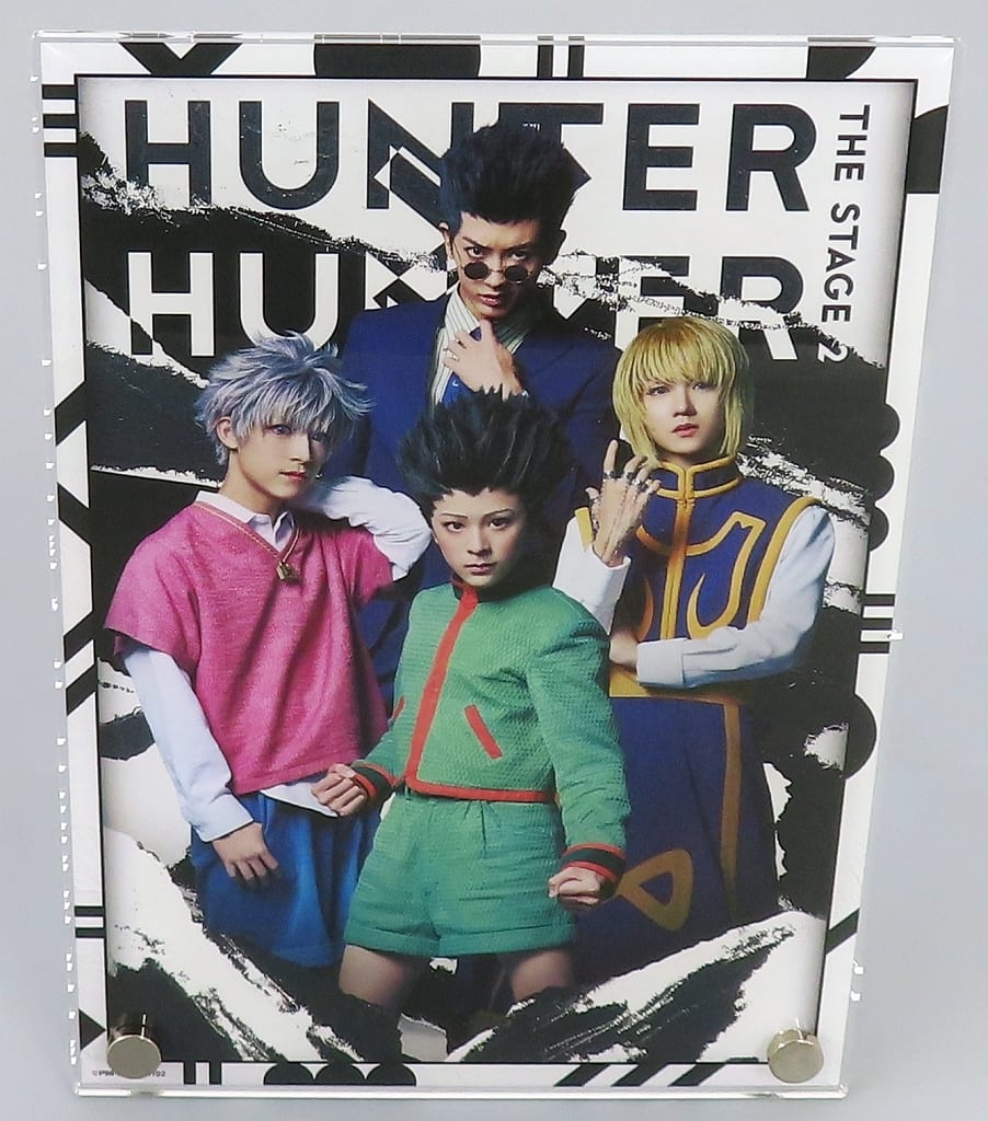 Gon Freecss, Killua Zoldyck, Kurapika & Leorio Paradinight B6 Acrylic Panel A - HUNTER×HUNTER THE STAGE 2 (Pre-owned)