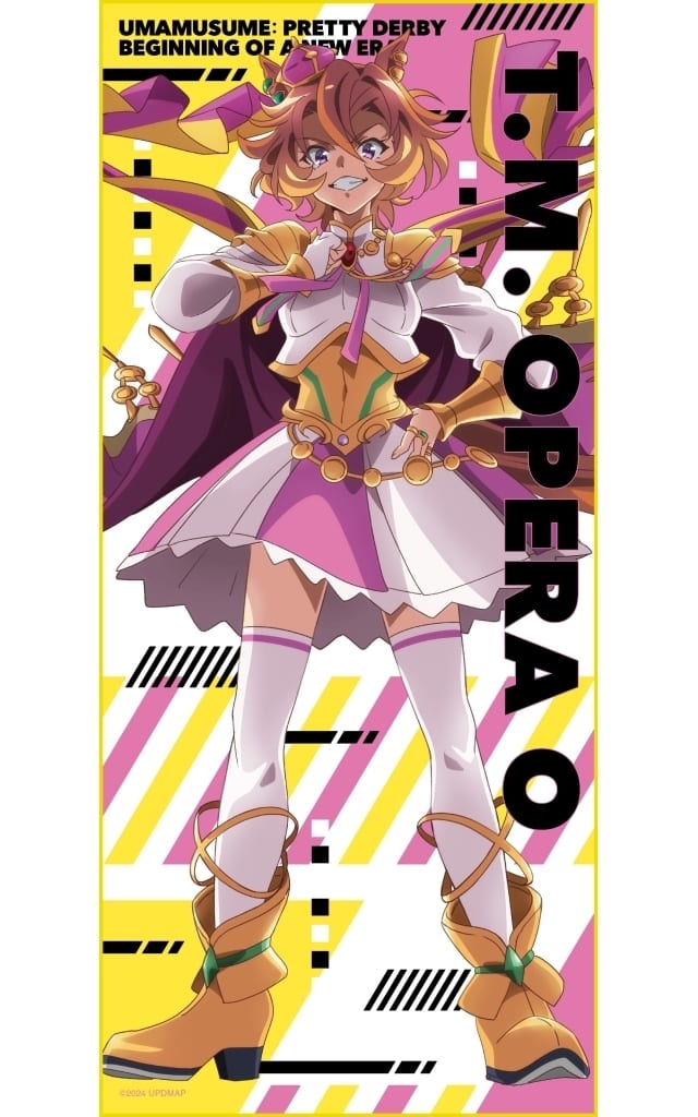 T.M. Opera O Full-Color Bath Towel - Umamusume Pretty Derby – Beginning of a New Era (Movic, 90×40 cm) - Pre-owned