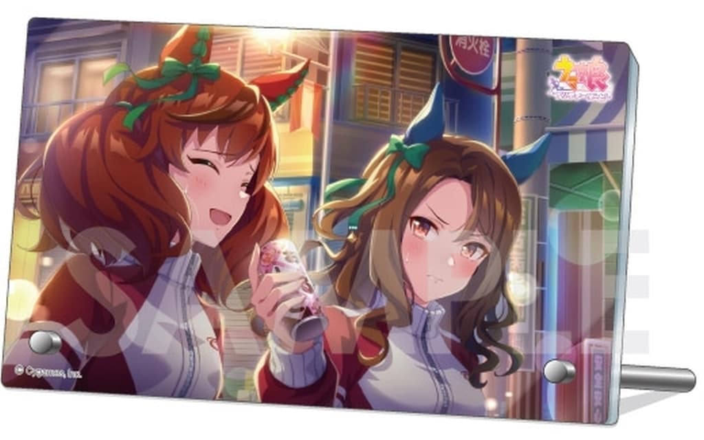 Umamusume Pretty Derby Acrylic Plate - Story Event Selection Vol.3 (Episode 4 Illustration) by Sol International - Acrylic Plate with Metal Stand (H98×W160mm)