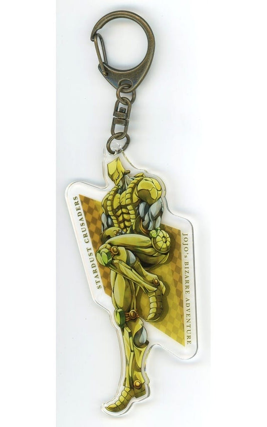 The World Acrylic Keychain - JoJo's Bizarre Adventure Anime 10th Anniversary Exhibition (Benelic, Approx. 68 x 110 mm)