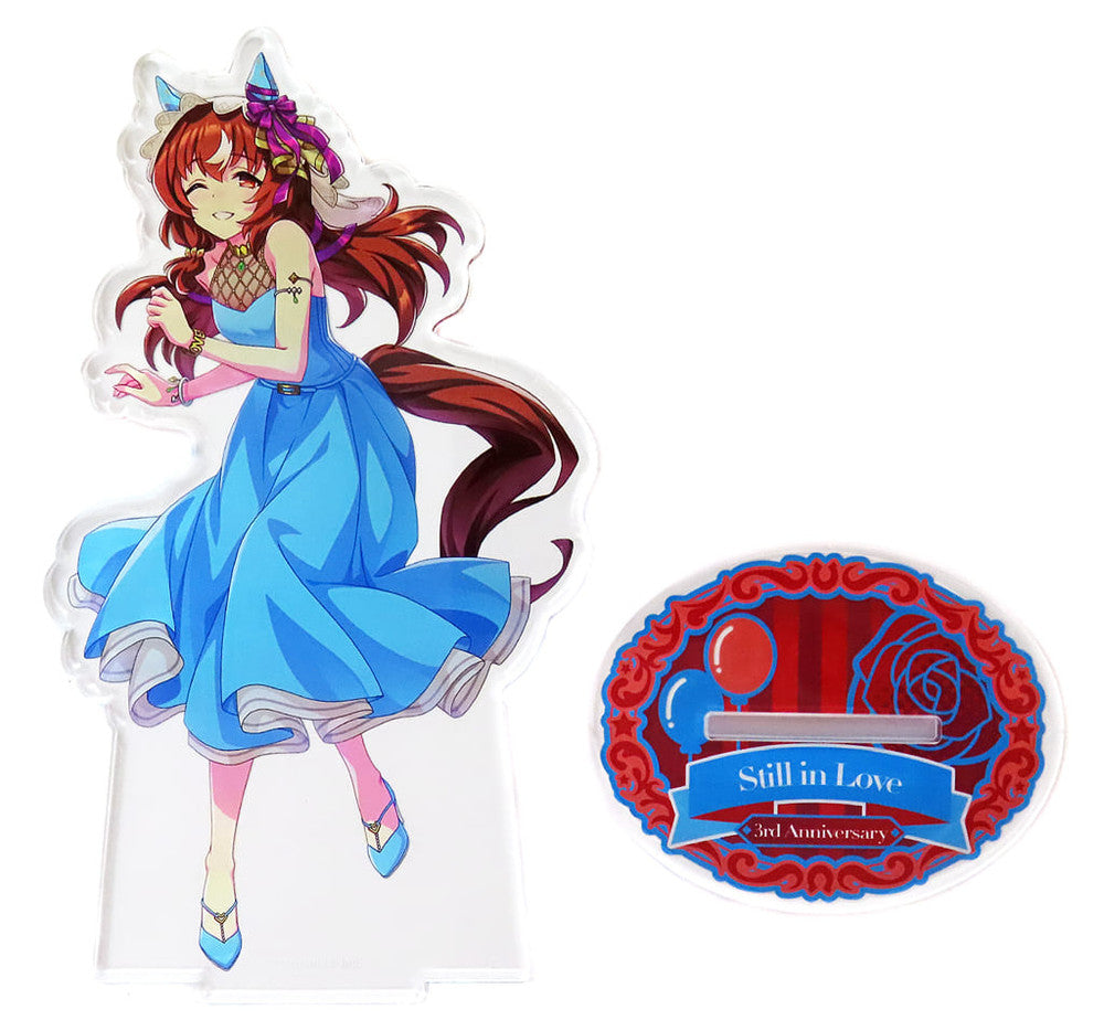 Still in Love (3rd Anniversary Ver.) Official Acrylic Stand - Umamusume: Pretty Derby (Cygames) Pre-owned, 79×139mm