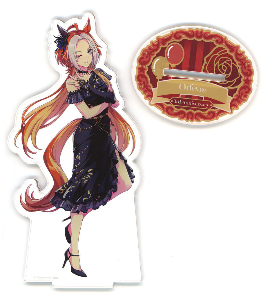 Orfevre (3rd Anniversary Ver.) Official Acrylic Stand - Umamusume: Pretty Derby (Cygames) 72×148mm