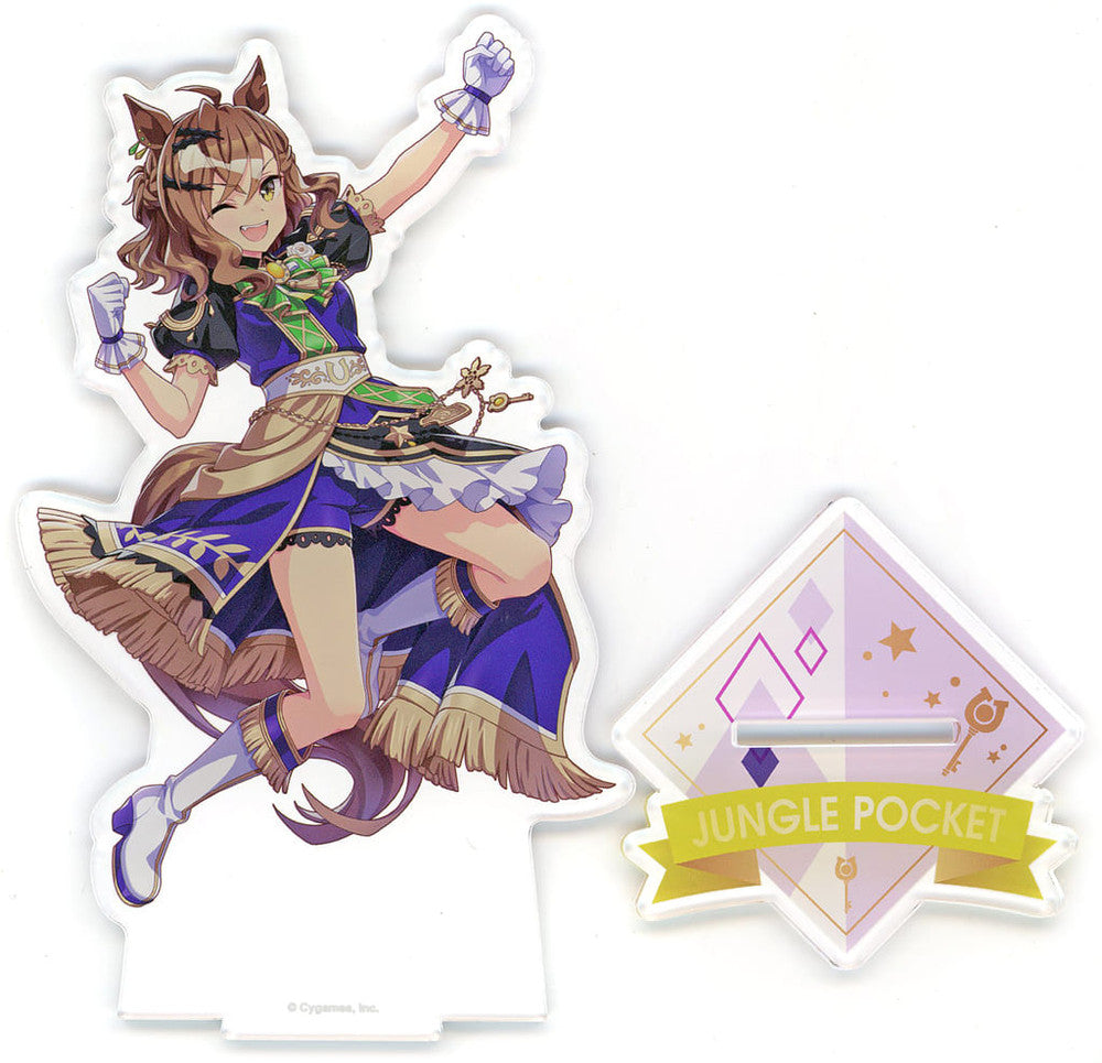 Jungle Pocket (Gate of Infinity Ver.) Official Acrylic Stand - Umamusume: Pretty Derby - Cygames - Pre-owned, 92×153mm