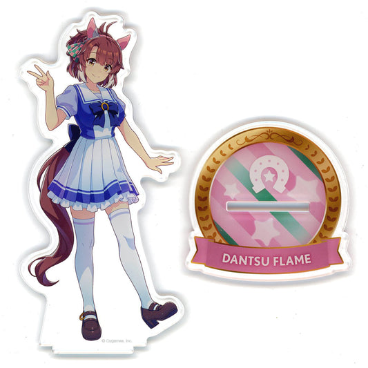 Dantsu Flame (School Uniform Ver.) Official Acrylic Stand - Umamusume Pretty Derby - Cygames - 67×138mm (Pre-owned)