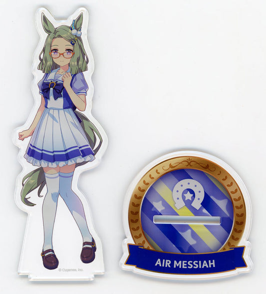Air Messiah (School Uniform Ver.) Official Acrylic Stand - Umamusume Pretty Derby - Cygames - 48×137mm (Pre-owned)