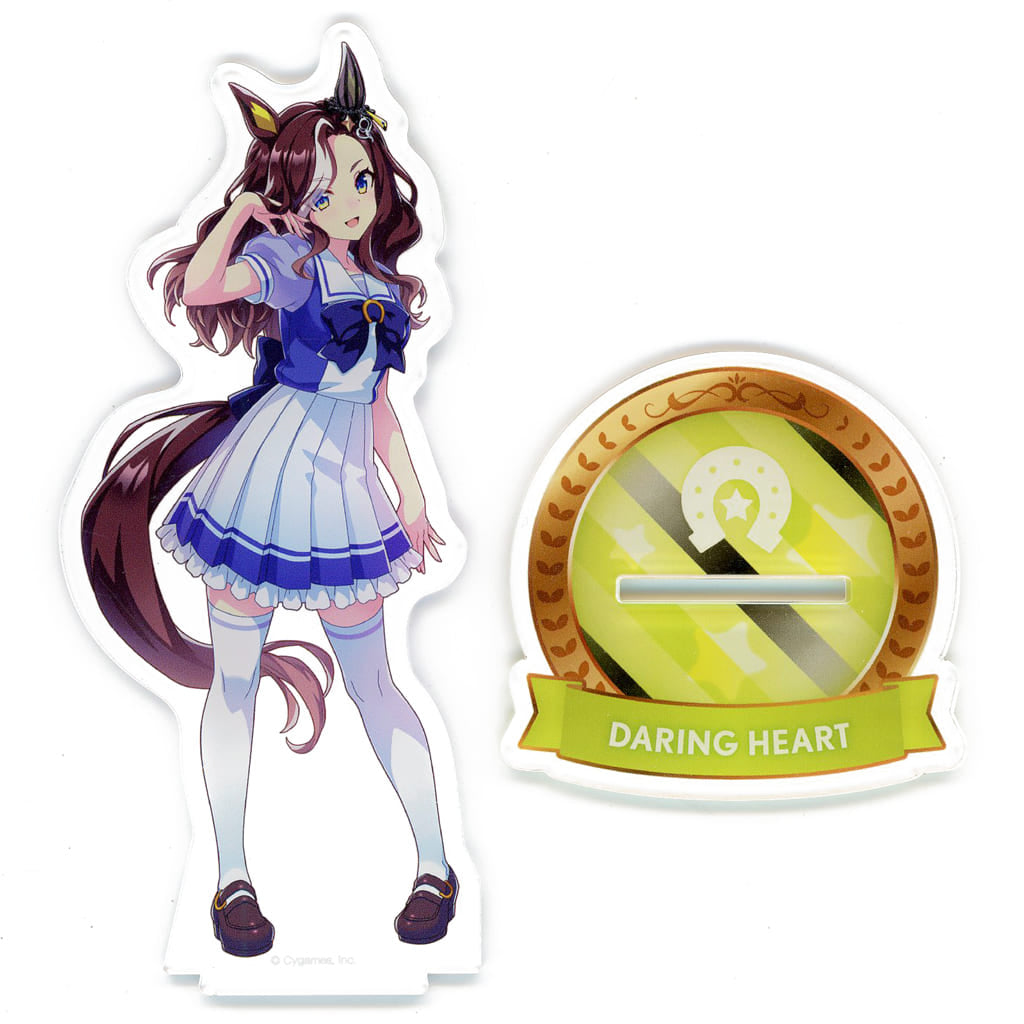 Daring Heart (School Uniform Ver.) Official Acrylic Stand - Umamusume Pretty Derby - Cygames - Pre-owned 61×140mm