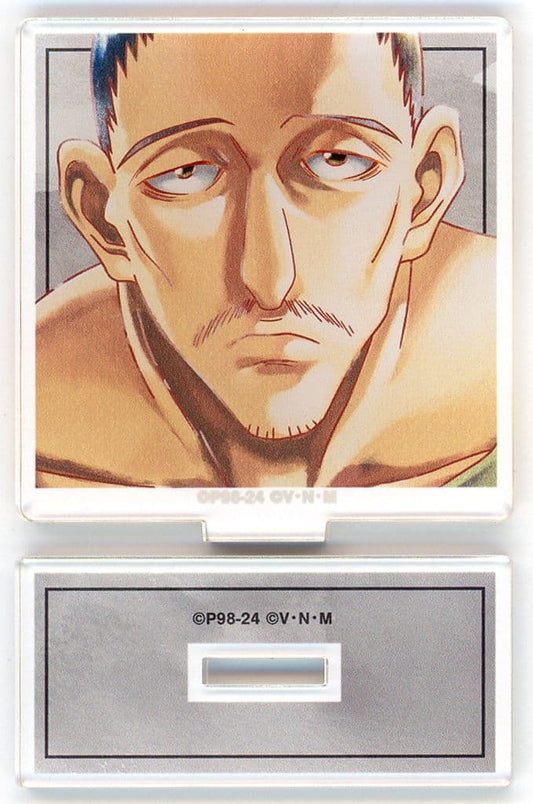 Nobunaga Hazama Acrylic Stand - HUNTER×HUNTER Ani-Art Animate Fair in 2024 (ARMA BIANCA) Approx. 64 x 60 mm - Pre-owned