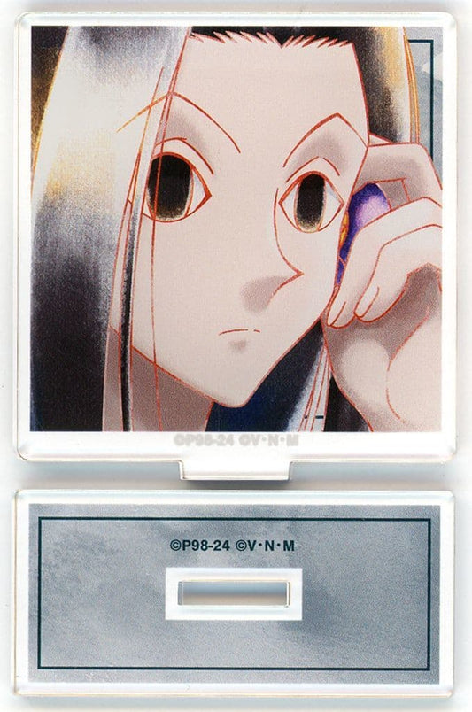 Illumi Zoldyck Acrylic Stand - HUNTER×HUNTER Ani-Art Animate Fair 2024 (ARMA BIANCA, Approx. 64 x 60 mm, Pre-owned)