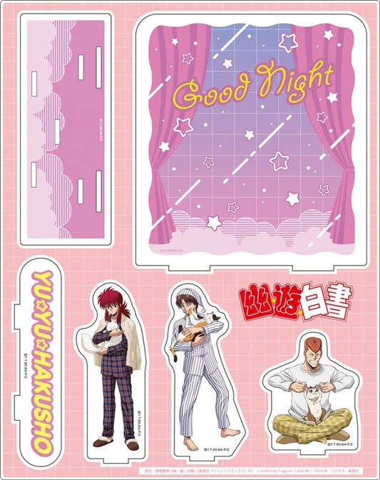 Sleepy Cat Acrylic Diorama (Oyasumi ver.) - Yu Yu Hakusho Acrylic Stand Approx. 290 mm by Medicos Entertainment