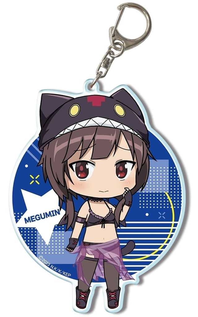 Megumin (Chomusuke-Style) Swimsuit Ver. Big Acrylic Keychain
