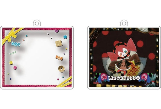 Bebe Layer Frame Illustration Acrylic Keychain - Puella Magi Madoka Magica Layer Frame Gallery (SO-TA, Pre-owned)