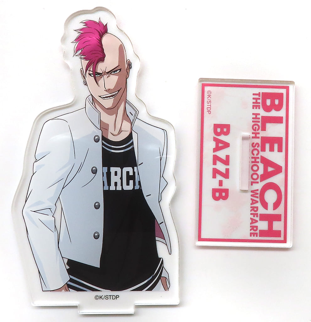 Bazz-B Acrylic Stand - BLEACH: The High School Warfare in Cafe Fan Base (Kotowari, Approx. 100 mm)