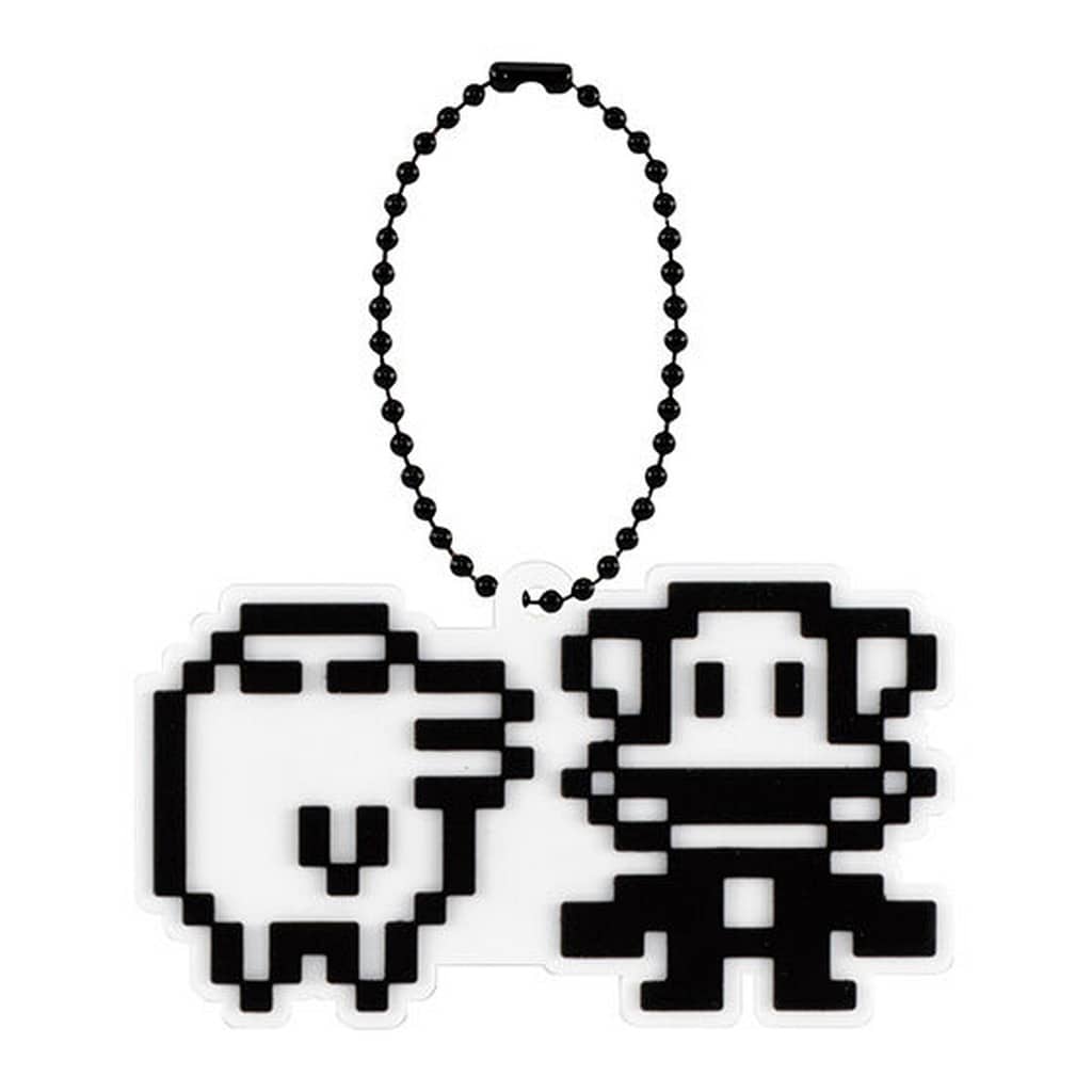 Kuchipatchi × Julius Tamagotchi × Paul Frank Rubber Mascot Keychain