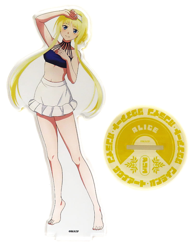 Alice Zuberg Large Acrylic Stand Sauna Ver. - Sword Art Online Collaboration