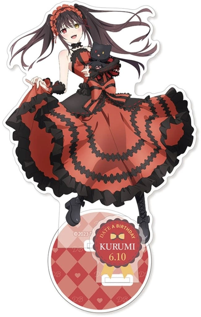 Kurumi Tokisaki Large Acrylic Stand - Date A Live V Birthday 20cm (Pre-owned)