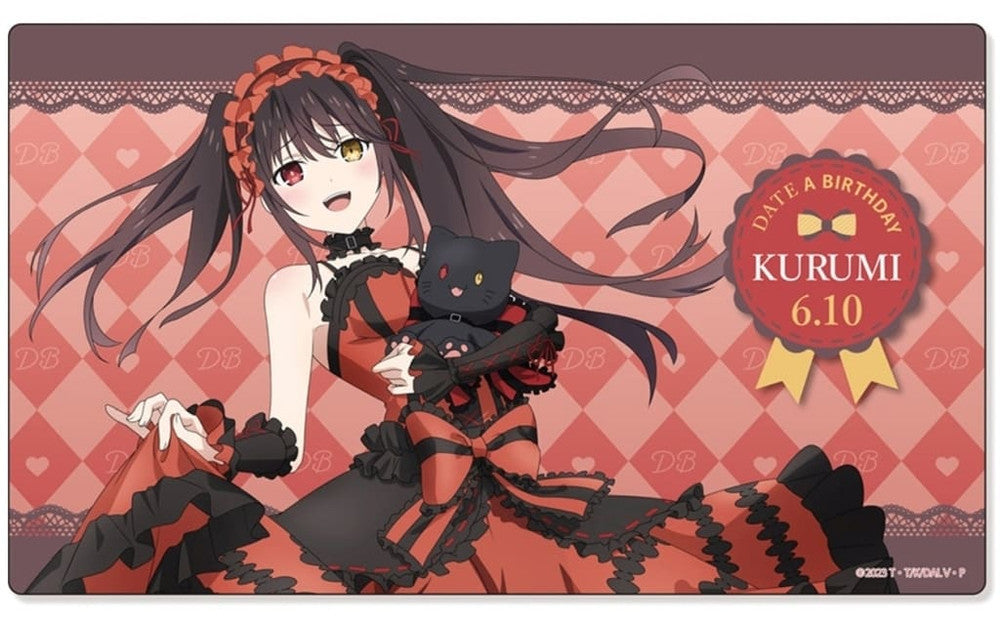 Kurumi Tokisaki Rubber Playmat - Date A Live V Birthday 60x35cm (Pre-owned)