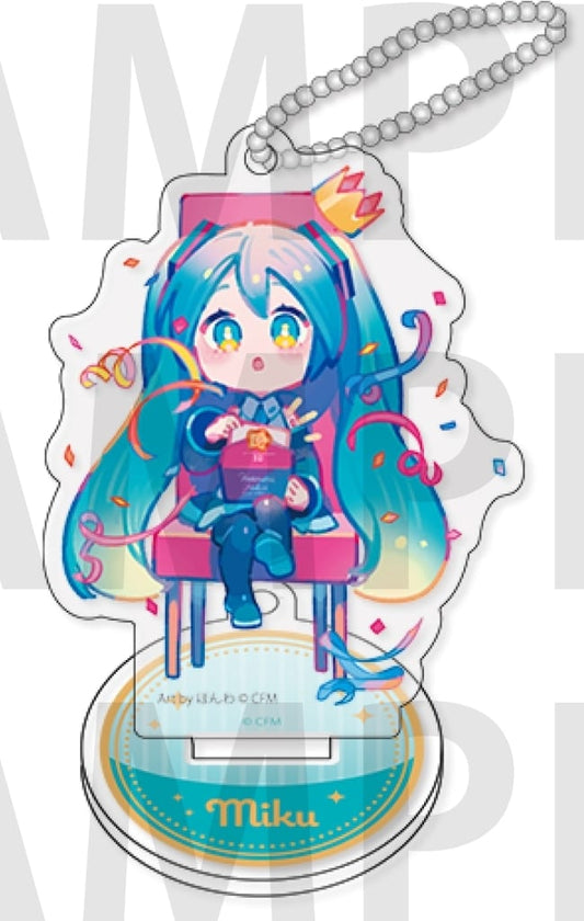Hatsune Miku Acrylic Keychain - Happy 16th Birthday - Dear Creators Surprise Party Trading Mini Chara