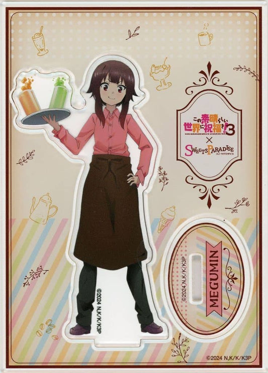 Megumin Full-Body Acrylic Stand KonoSuba 3 x Sweets Paradise